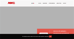 Desktop Screenshot of nkc-eu.com